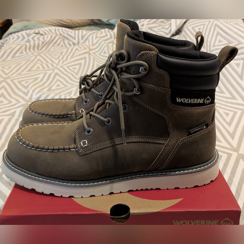 Wolverine Men's Trade Wedge steel toe.